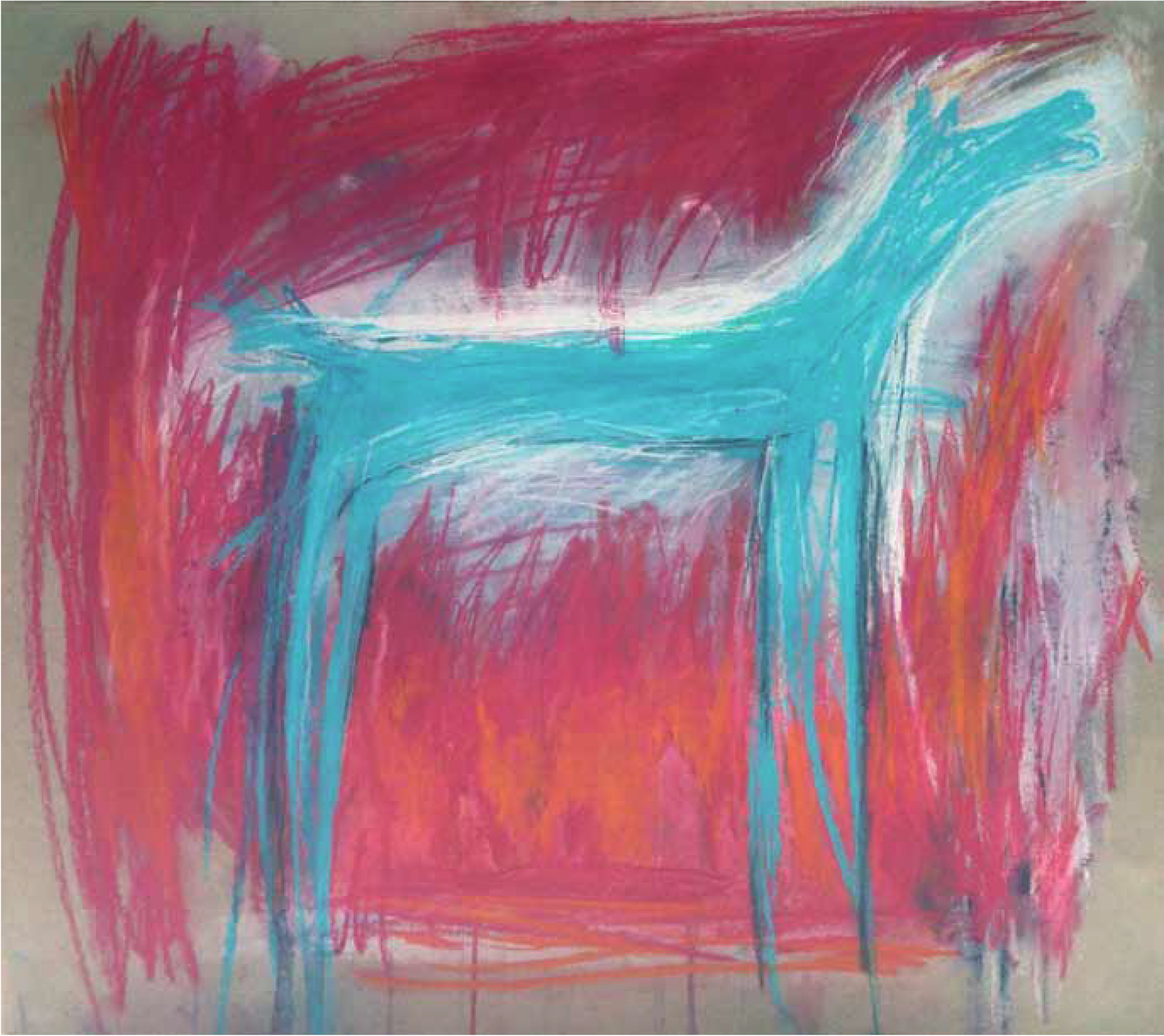 Cheval vert